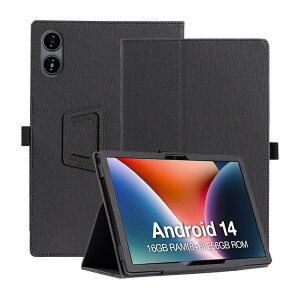 AGM PAD P2 用 ケース カバー 保護ケース タブレットケース【NOUKAJU】 10.95インチ タブレット収納ケース タッチペン収納機能 内蔵磁石 耐衝撃 傷つけ防止 スタンド機能 (ブラック)