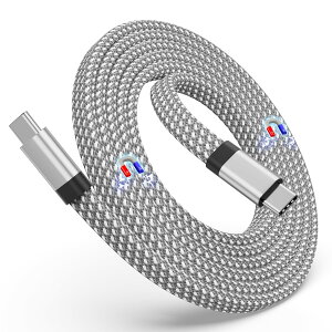 Magtame USB-CP[u tbg` ͎[ ^CvcP[u60W PDΉ type-cP[u 3A}[d usb-c&usb-cP[u ] iPhone15/MacBookPro/Air/iPad/Samsung/XperiaGalaxyΉ (1.5M-Vo[j