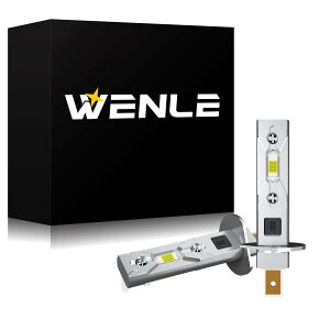 WENLE(EG) RpNg H1 led wbhCgEtHOv gbN 6000KzCgVԌΉ 12V/24Vp Px26W t@X tHO h1 V[gou É E2{