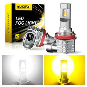 AUXITO H8 H11 H16 H9 LED tHOv 2F؂ւledtHOCg zCg/CG[ ԌΉ [@\&Zbg@\  IP68h LZ[ ɐ12V 21Zbg