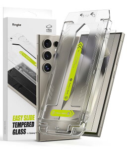 �yRingke�zGalaxy S24 Ultra �K���X�t�B���� Easy Slide Tempered Glass �d�x9H ��ʕی� �S�ʕی� �t���ی� �ی�K���X �����K���X �M�����N�V�[S24 �E���g�� �X�N���[���v���e�N�^�[ �t�B���� (��t�c�[��