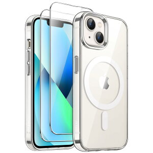 JETech 3 in 1 iPhone 13 mini 5.4 C`p }Olbg P[X 2KXtBt MagSafeΉ ϏՌop[ X}zJo[ (NA)