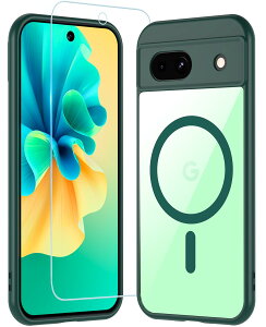 BESINPO Google Pixel 8A P[X [MagSafeΉ EKXtBt] [zՓdbP[X}Egt] ϏՌ ČRMILKi̕ی VRJo[ ΂݂ɂ X  op[ O[OsNZ 8A