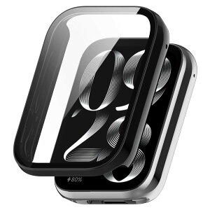 YAODLE For �V���I�~ Band 8 Pro �J�o�[ xiaomi smart band 8 pro �P�[�X PC�f�� �J�o�[ �t�@�[�E�F�C xiaomi(�V���I�~)band 8 pro �J�o�[ �K���X�t�B������̌^ �S�ʕی� ��d�\�� �h�o ���{���Ɏq�� �L�Y�h�~ 