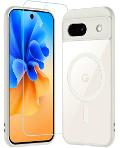 BESINPO Google Pixel 8A P[X [MagSafeΉ EKXtBt] [zՓdbP[X}Egt] ϏՌ ČRMILKi̕ی VRJo[ ΂݂ɂ X  op[ O[OsNZ 8A