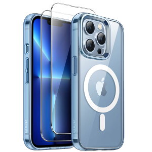 JETech 3 in 1 iPhone 13 Pro Max 6.7 C`p }Olbg P[X 2KXtBt MagSafeΉ ϏՌop[ X}zJo[ (VGu[)