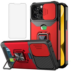 NKECXKJ iPhone 16 Pro Max �P�[�X�p, ��phone16pro max �X�}�z�P�[�X + iPhone16promax ?�� �K���X �t �t�B���� ���z�^�J�[�h���[ ���u���@�\�����O �X�^���h �ϏՌ� Case Cover ��phone16promax �A�C�t�H��16promax iphon