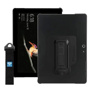 [ARMOR-X] Microsoft Surface Go 3/2/1pP[X Protective Case W/Hand Strap&X-Mount Support Smart Keyboard ubN NXS-MS-SFGO (Black)