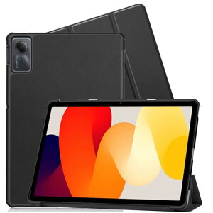 FOR Xiaomi Redmi Pad SE 11�C���` �p�� �O�܃P�[�X �蒠�^ �X�}�[�g�P�[�X �}�O�l�b�g���� �I�[�g�X���[�v�@�\ FOR Xiaomi Redmi Pad SE�p�� PU���U�[�J�o�[ �X�^���h�@�\�t�� �Ռ��z�� �y�� ���^ �S�ʕ�