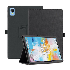 Topsand N8 PLUS �p �P�[�X �J�o�[ �ی�P�[�X �ی�J�o�[ �yNOUKAJU�z For Topsand N8 PLUS 8.7�C���` �^�u���b�g �P�[�X �^�b�`�y�����[�@�\ �������� �ϏՌ� �����h�~ �X�^���h�@�\ (�u���b�N)