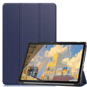 TRkin �Ή� Lenovo Tab M11 TB-330FU 11�C���` 2024�N���� �p�̃J�o�[ �^�u���b�g �P�[�X �����^ �Ή� Lenovo Tab M11 TB-330FU �p�̎O�܂�X�^���h ���o�E���h�}�O�l�e�B�b�N�X�}�[�g�P�[�X�@�\�t�� �Ռ��z