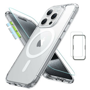�y5 in 1�Z�b�g�I�ی�t�B�����t���zESR iPhone 15 Pro Max �P�[�X Magsafe�Ή� ������ �}�b�g�P�[�X ��� �J���� �����Y�ی�t�B�����t�� �ČRMIL�K�i �ϏՌ� ���h�~ ��phone15pro max �P�[�X �X�g���b�v�z