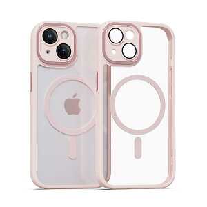 miak �����Y�K�[�h ��̌^ MagSafe �Ή� �N���A�P�[�X for iPhone15 / 15 Pro / 15 Plus / 15 Pro Max