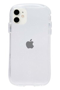 iFace Look in Clear iPhone 11 用 ケース iPhone XR 用 クリアケース (クリア/ラメ)【アイフォン11 アイフォンxr カバー アイフェイス 透明 耐衝撃 スマホケース ストラップホール付き】