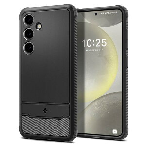 Spigen Galaxy S24 P[X ϏՌ SC-51E | SCG25 TPU \tgP[X ČRMILKi擾 Ռz h~ Jی Qi[d CX[d MbhEA[}[ ACS07346 (}bgEubN)