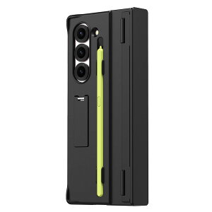 araree Galaxy Z Fold6 対応 ケース ハード カバー《サムスン公式認定品》 [ 360度 フルカバー ビルトイン式 スタンド付き ペンホルダー搭載 折り畳み ヒンジ保護 薄型 軽量 衝撃吸収 ワイヤレス充