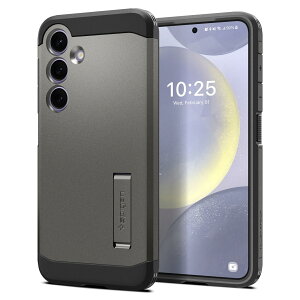 Spigen Galaxy S24 �P�[�X �ϏՌ� �X�^���h�t�� �ČRMIL�K�i�擾 SC-51E | SCG25 �O�w�\�� �X�}�z�X�^���h �J�����ی� ���h�~ �Ռ� �z�� Qi�[�d ���C�����X�[�d �^�t�E�A�[�}�[ ACS07356 (�K�����^��)