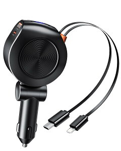 COCIVIVRE y2024ŐV^z VK[\Pbg J[`[W[ 4in1  [d }[d 69W d ԍڏ[d (PD30W Type-C&12W Lightning 莮P[u80cmA USB|[g*2) dیVXe ԗp[