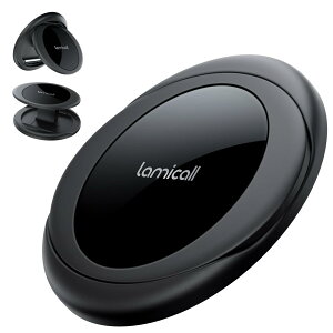 �y�w���ɂ��Ȃ�Ȃ��z Lamicall �}�O�l�b�g�� �X�}�z �����O �z���_�[ : iphone �}�O�Z�[�t �o���J�[�����O �_�炩���x���g �g�� �O���b�v �X�^���h�@�\ ���� ���C���� ���^�������O�t�� ���O