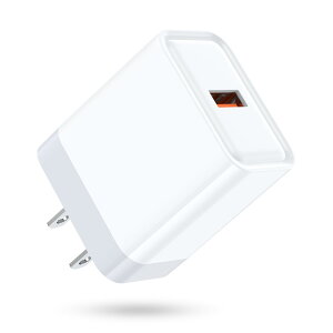 ANNIBER }[d Android USB-A[d 18W/3A QC3.0 ACA_v^[ AhCh Galaxygѓdb[d X}z hR[d iPhone 16/15 USBRZg Aquos/Galaxy/Moto/Pixel/LG/Xperia/Oppo/XiaoMiȂǑΉ(zC