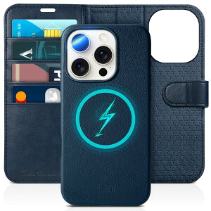 TUCCH iPhone16 Pro Ή P[X 蒠^ 2 in 1  ACtH[16v蒠P[X O\ 4J[h|Pbgt [RFIDubLO] LbNX^h@\ PU Ռz ق16vJ