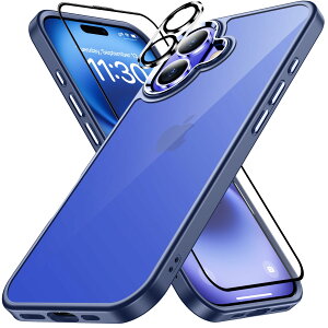 iPhone16 �P�[�X �u���[ �ϏՌ� �J���������Y�ی�t�� �A�C�t�H��16�P�[�X �ČRMIL�K�i �ϋv�� ���΂ݖh�~ �A�C�z��16�P�[�X ���C�����X�[�d�Ή� �����ق�16�P�[�X SGS�F�� �X�}�z�P�[�X ������