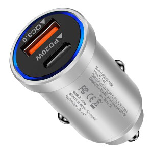 PD+QC 38W VK[\Pbg USBƃVK[\Pbg USB-C ^ J[`[W[ Type C VK[\Pbg }[d usb 2|[g VK[C^[ usb  [d ^Cvc ԍڏ[d 12V/24V VK[\Pbg