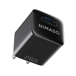 NIMASO(20W) USB-C PD}[d yVGaNZp PDΉ PSEZpKziphone16 [d ^Cvc ACtHp yiphone pzPDΉWindows PC iPad iPhone MacBook p Galaxy Android X}[gtH m[gPC 