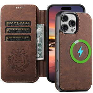 JCGOOD iPhone 16 Pro Max P[X 蒠^ MagSafeΉ phone16 Promax P[X }OZ[t CX[dΉ J[h[ ACtH16 v}bNX Jo[ 蒠 X^h@\ z^ J[h }Ol