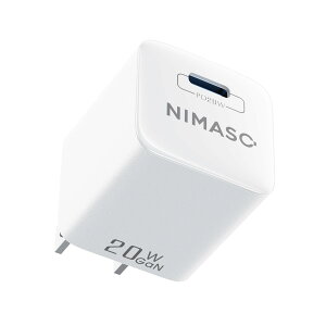NIMASO(20W) USB-C PD}[d yVGaNZp PDΉ PSEZpKziphone16 [d ^Cvc ACtHp yiphone pzPDΉWindows PC iPad iPhone MacBook p Galaxy Android X}[gtH m[gPC 