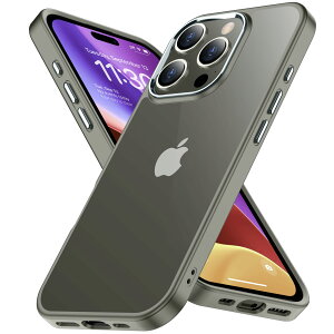 iPhone 16 Pro �P�[�X �O���[ �ϏՌ� �ČRMIL�K�i �A�C�t�H��16Pro �P�[�X �ϋv�� ���ϖh�~ iphone16�v�� �P�[�X ���C�����X�[�d�Ή� �����ق�16Pro �P�[�X SGS�F�� PC�w�� �A�C�z��16�v�� �X�}�z�P�[�X