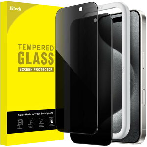 JETech iPhone 16 Pro 6.3 C`p vCoV[tیtB `h~ KX KChgt 2Zbg