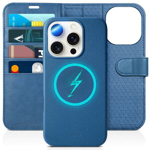 TUCCH iPhone 16 Pro Ή P[X 蒠^ 2 in 1  ACtH[16v蒠 P[X O\ J[h|Pbgt [RFIDubLO] uX^h@\ PU Ռz ACtH16vg