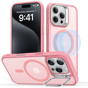 ESR iPhone 16 Pro P[X MagSafeΉ ČRMILKi̕ی BX^h X}zP[X h~w sN ClassicV[Y