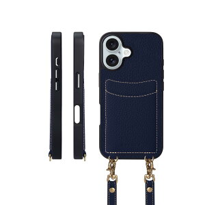 COGURE RO iPhone16Plus P[X V_[Xgbv {v J[h[ h~ ϏՌ Mtg{bNXt COPGCS lCr[yNavyz