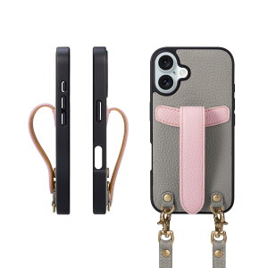 COGURE �R�O�� iPhone16Plus �P�[�X �V�����_�[�X�g���b�v �{�v �����h�~ �ϏՌ� �M�t�g�{�b�N�X�t�� COPG �O���[�W��+�s���N�yGrege+PK�z