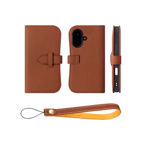 COGURE �R�O�� iPhone16Plus �蒠�^ �P�[�X �X�}�z�P�[�X �{�v �x���g�t�� �J�[�h���[ �X�g���b�v �����h�~ �X�^���h�@�\ TPU�P�[�X �ϏՌ� ���΂Ȃ� �M�t�g�{�b�N�X�t�� COPA �L���������yCaramel�z