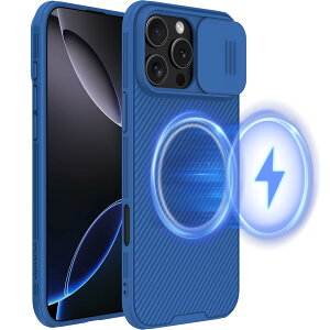 �yMagSafe�Ή��zNillkin iphone16promax�P�[�X �����Y�ی� �}�O�l�b�g���� �J���������Y�ی� �X���C�h�� 16 pro max �J�o�[ �}�����u���[