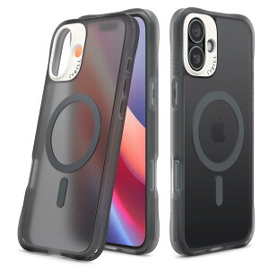 yCYRILLz by Spigen iPhone 16 p P[X MagSafeΉ EgVA[  Xgbvz[t e ϋv ϏՌ Jی Qi[d قȂ ACtH 16 p Jo[ EgVA[R