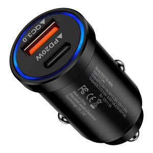 PD+QC 38W J[`[W[ Type C VK[\Pbg USBƃVK[\Pbg USB-C ^ VK[\Pbg }[d usb 2|[g VK[C^[ usb  [d ^Cvc ԍڏ[d 12V/24V VK[\Pbg
