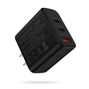 ANNIBER USB-C PD 65W GaNKE̗p Type-C }[d ^CvC usb[d Type-A*1|[g+Type-C*2|[g PDΉ iPhone ACA_v^[ 3|[g USB RZg PSEF؍ς Macbook AC[d iPad acRZ