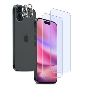 yu[CgzΉ iPhone 16 Plus KXtB u[CgJbg + YtB tB ߗ ڂɗD iphone16plus KX t یtB dx9H wh~ \t