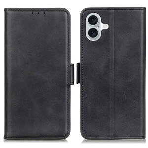 For iPhone 16 plus �P�[�X �蒠�^ �A�C�t�H�� 16 �v���X �蒠 �P�[�X ����PU���U�[ �V���v���蒠�P�[�X �ϖ��C �T�C�h�}�O�l�b�g�� �J�[�h���[ ��e�� 3�� ���u���X�^���h�@�\ �ϏՌ� �u���b�N