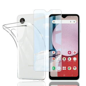 y1+1zΉ Galaxy A23 5G SC-56C SCG18 p tB KX tیtB+ TPU P[X {Ɏqfލ̗p Galaxy A23 p KXtB dx9H ϏՌ   Uh~ Gala