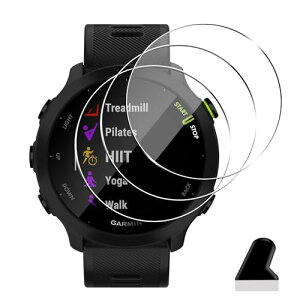 �y3���Z�b�g�z �Ή� GARMIN ForeAthlete 55 �K���X�t�B���� �ی�t�B���� 3�� �Ή� �K�[�~�� ForeAthlete 55 �t�B���� �y �d�x9H ���{���Ɏq�� �z �Ή� GARMIN ForeAthlete 55 �t���ی�t�B���� �L�Y�h�~ �ϏՌ�