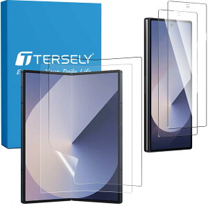 Galaxy Z Fold 6 tB CA24Ԏ  TPU KX ߗ Sʕی CA[ pȑΉ h~ Uh~ yCTCgXN[ttB (2) + tgXN[K