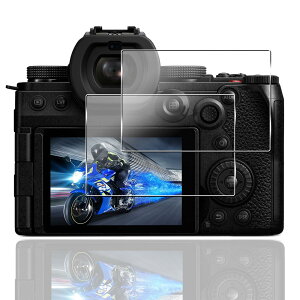 【2枚セット】 対応 Panasonic LUMIX S9 ガラスフィルム カメラ Panasonic LUMIX S9 保護フィルム (2枚) 【日本製素材旭硝子製】 用 Panasonic LUMIX S9 フィルム 強化ガラスフィルム 全面吸着 高透過率、硬度