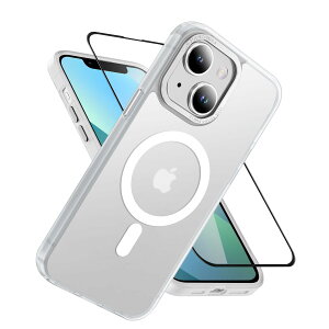 Kahper for iPhone13 P[X 6.1C`pyKXtBtEMagSafeΉz }Olbg ΂݂Ȃ phone13 P[X ČRMILKi ϏՌ ϋv Sʕی X}zP[X iphone13 }OZ[tΉ