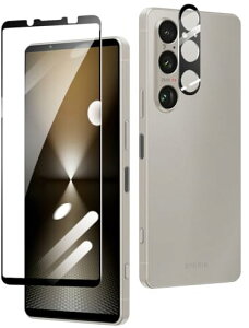 Ή Xperia 1 VI KXtB w䃍bNΉ ytB + YیtB z xperia1vi SO-51E / SOG13 KX GNXyA 1 VI یtB t KX P[X ^y3D Touch