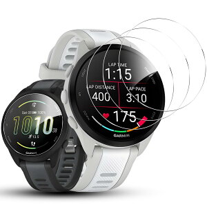Seninhi �Ή� Garmin Forerunner 165 / Forerunner 165 Music �K���X�t�B���� �y3���Z�b�g �� �i�� ���{���Ɏq�f�ސ��z�Ή� GARMIN 165 Music �����K���X �t�� �K�[�~�� Forerunner165 �ی�t�B���� ������ ���ϋv ��